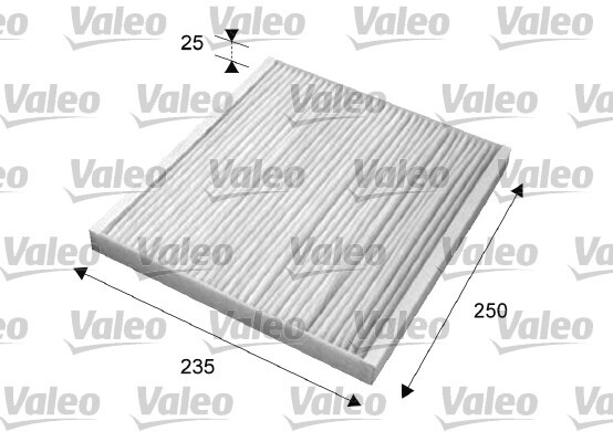Valeo 715636 Filter, Innenraumluft FÜR CitroËN Fiat Iveco Opel Peugeot Vauxhall-image