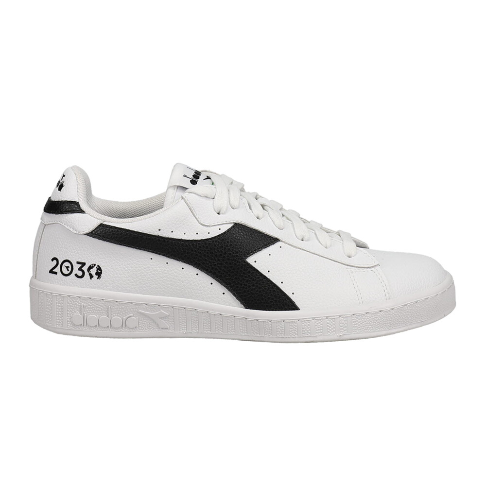 Diadora Game L Low 2030 Lace Up  Mens White Sneakers Casual Shoes 178745-C0351
