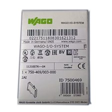 1PC WAGO 750-469/003-000 2-channel analog input module