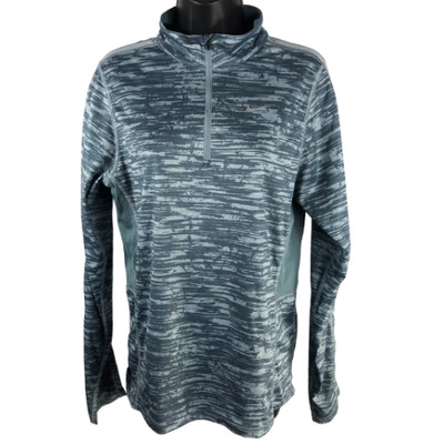 Nike Gray Running Long Sleeve Dri-Fit Athletic Shirt Women's Size Small | eBay