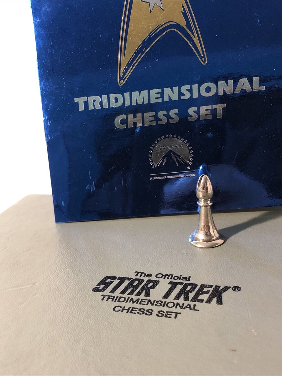  Star Trek Tri-Dimensional Chess Set, 1994 Original