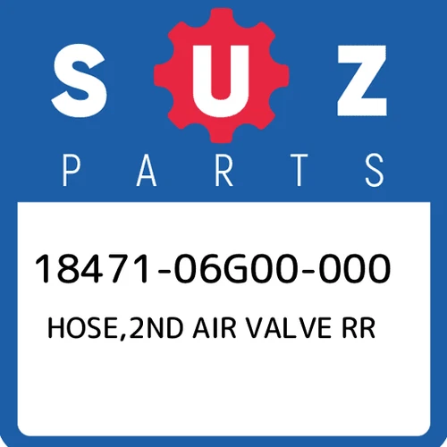 HOSE, 2ND AIR VALVE REAR