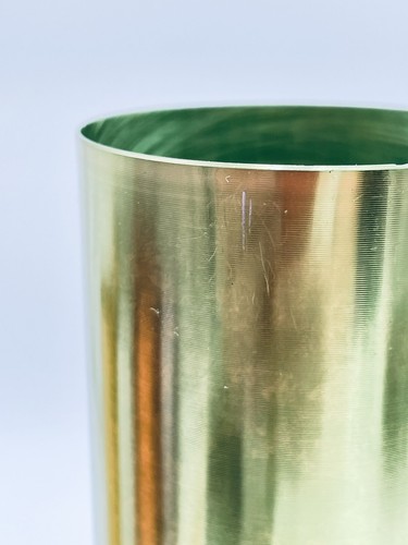 Set 8 Vintage Perma Hues Spun Aluminum Rainbow Tumblers Cup Edgerton Ohio USA - Picture 6 of 22