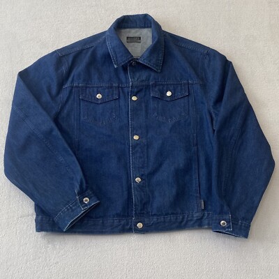 Iceberg History Men's Vintage XXXL Blue DENIM Disney PLUTO