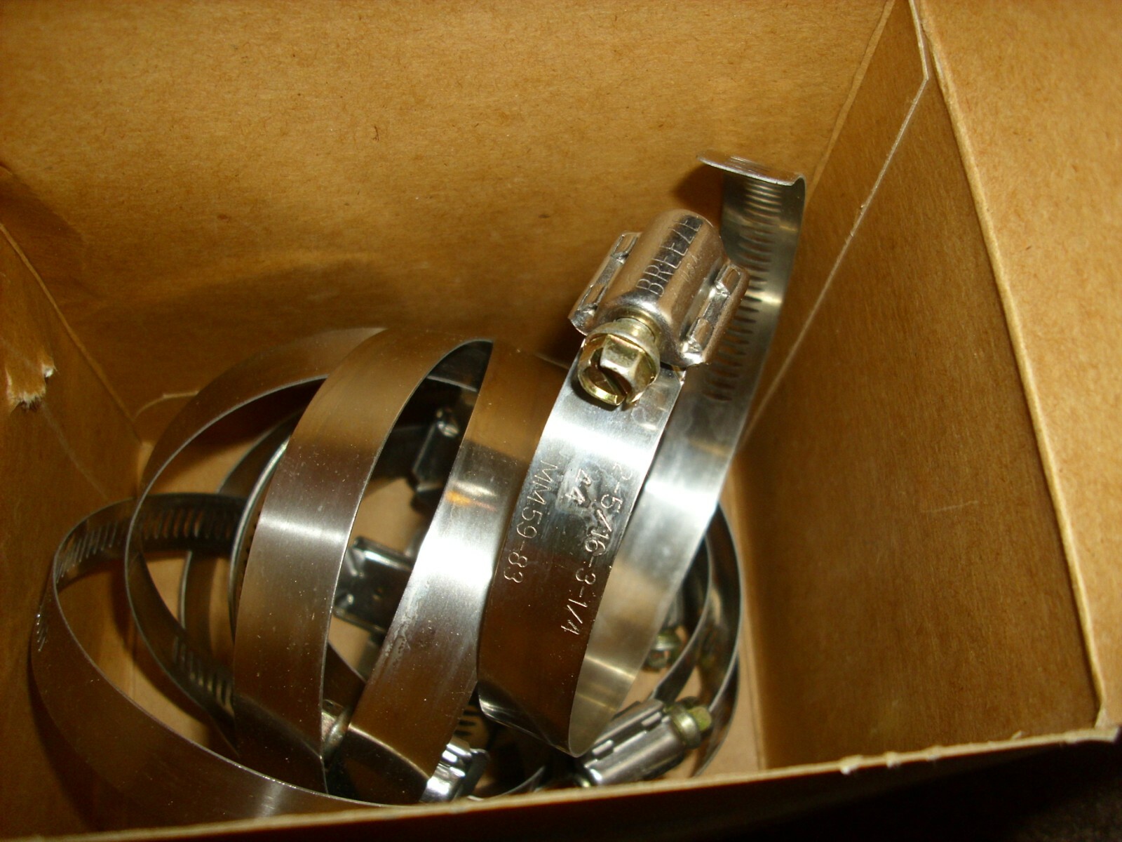 AeroSeal Clamps 59mm83mm (25/16 31/4) inch Pack of 10 eBay