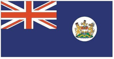 Hong Kong International Flag Sticker Decal