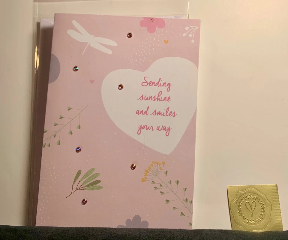 Encouragement Thinking of You Card! Sending Sunshine and Smiles Your Way! - Image 4 of 4