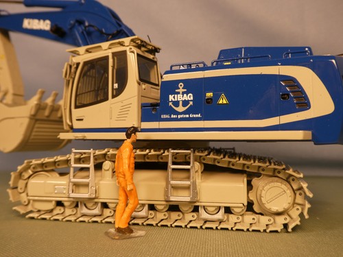 Liebherr R970 SME Litr. Raupenhydraulikbagger Fa.Kibag WSI Nr:01-1637 M=1:50 OVP - Bild 14 von 24