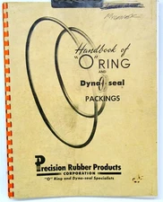 1956 Precision Rubber Products 'O'Ring & Dyna Seal Handbook	5020