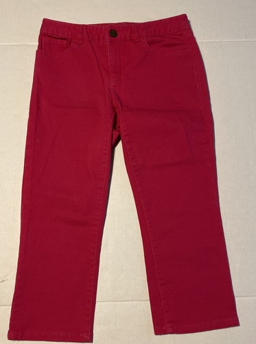 CHAPS Crop Hot Pink Capri Pants Size 