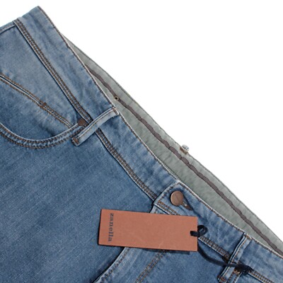 Zanella NWD Martin Cotton Blend 5 Pocket Jeans Size 40 US In Blue Denim