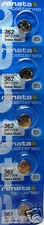 362 Battery Replacement Watch Battery Renata x 5