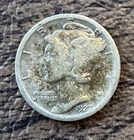 1927 P Mercury Dime Circulated Uncertified US Coin