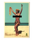 Aloha a beautiful Polynesian MAILE Vintage postcard unposted Hawaii