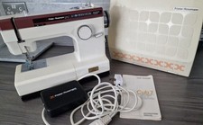 Frister & Rossmann Cub 7 Sewing Machine, carry case, power cable and accessories
