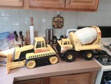 Vintage Tonka Cement Mixer Truck  Bulldozer