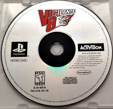 Vigilante 8 (Sony PlayStation 1 PS1, 1998) *Disc Only* Tested & Cleaned!