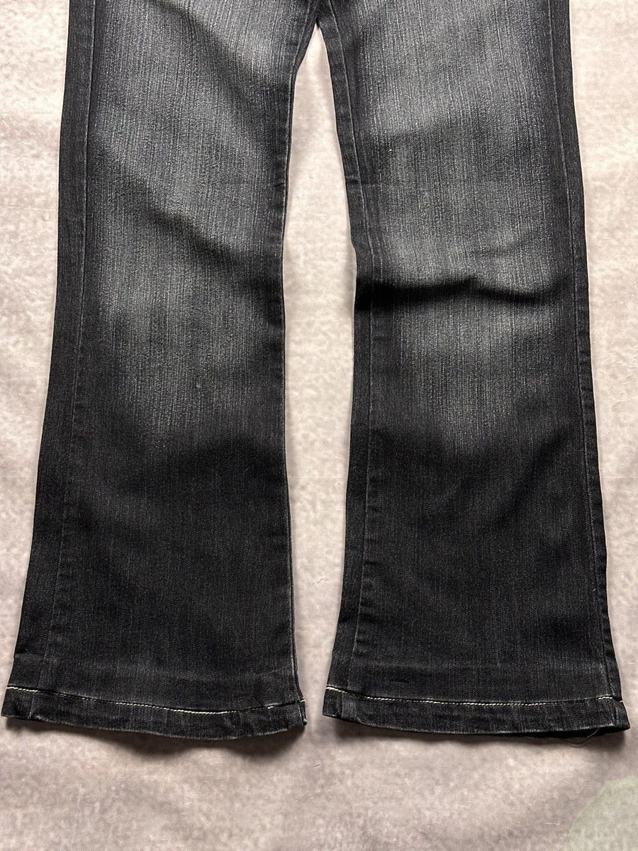 Archive Y2K LGB If Six Was Nine Style Flared Black Denim Jeans
