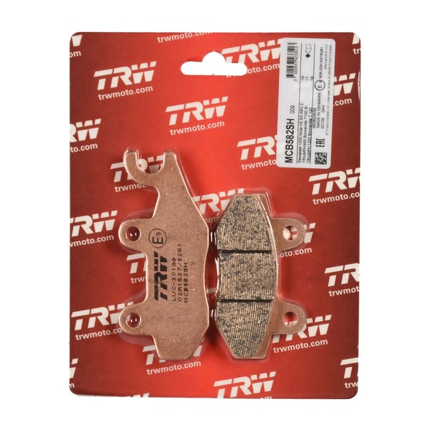 TRW Bremsbelag Sinter Street (FüR: Triumph Thruxton 1200 ABS DF01 20 Hinten )-image