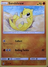 Sandshrew Common SM - Unbroken Bonds 83/214 NM