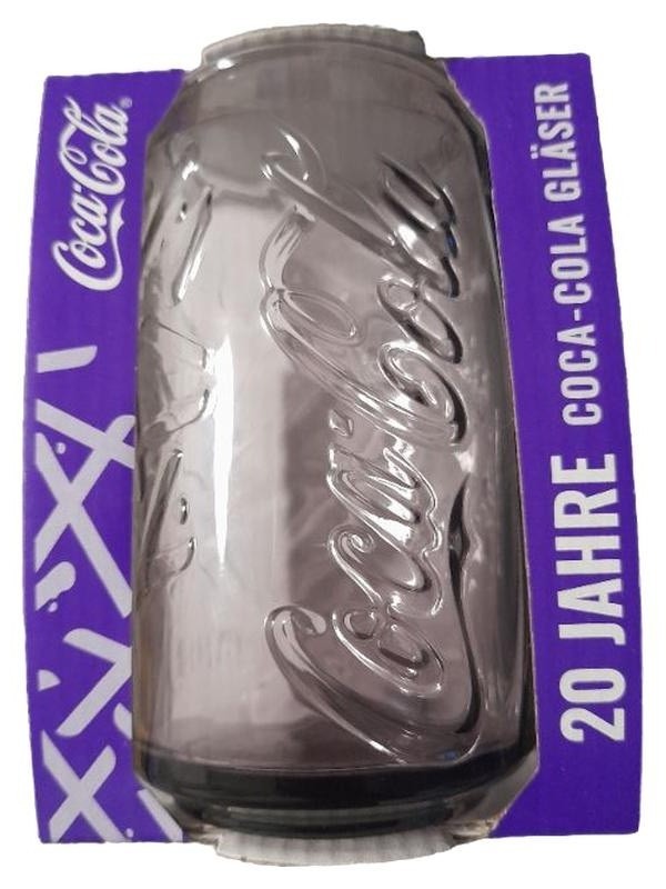 Coca-Cola Verre à Cognac 20 Ans Jubilé Transparent 12cm