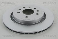2X Triscan Bremsscheibe Coated 8120 24146C FüR Cadillac Saab Opel Fiat Vectra CC