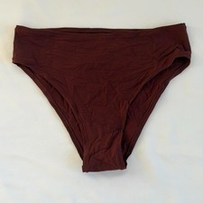 Skims Fits Everybody Cheeky Brief in Oxblood, Size Large