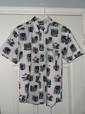 RSVLTS Adult Small Star Wars Empire Strikes Back White Storm Trooper Shirts