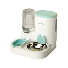 Automatic Feeder Pet GravityFeeder with Dry and Wet Separation - Grey,9194