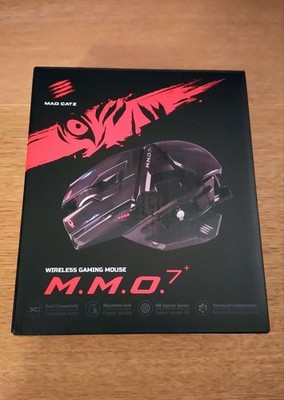 Mad Catz M.M.O. 7+ Gaming Mouse 21 Buttons Wireless Wired 26000