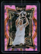 2025 Panini Select WNBA #26 Rayah Marshall Pink Ice Prizms