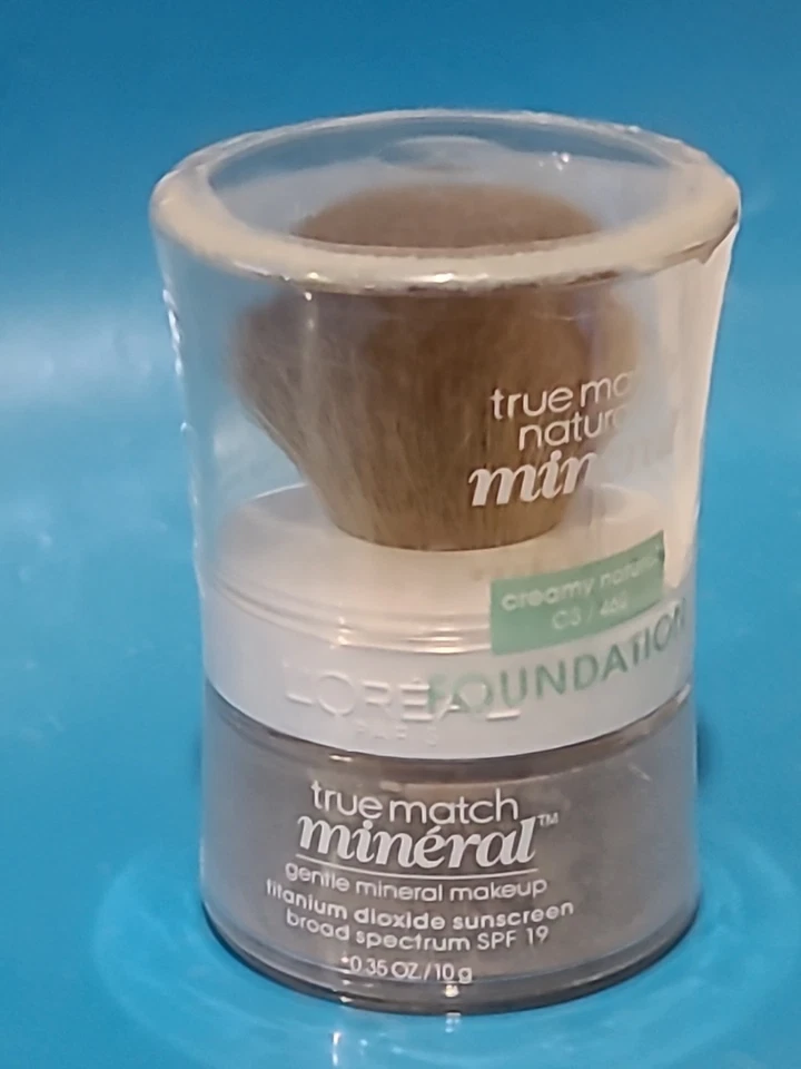 L'OREAL• True Match Mineral Powder FOUNDATION • CREAMY NATURAL # C3/ 462  SEALED - Image 2 of 4