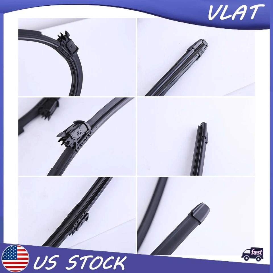 Limpiaparabrisas delantero izquierdo derecho para Mercedes-Benz S550 2014-2017 Foto 4 de 4