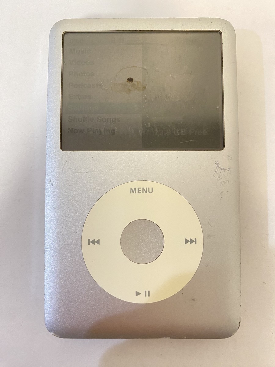 Apple iPod classic 6th Generation Silver (160 GB) 13000+