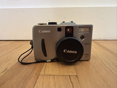 Canon PowerShot G1 3.2MP Digital Camera CF Card, Charger, Battery & Case