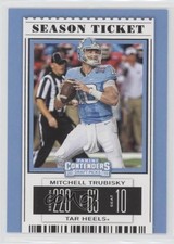 2019 Panini Contenders Draft Picks Season Ticket Mitchell Trubisky #74 0rb