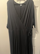 Old Navy 3X black wrap dress