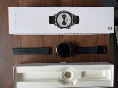 XIAOMI Watch S4 Black 1.43'' AMOLED 5ATM Waterproof Smartwatch Japan used