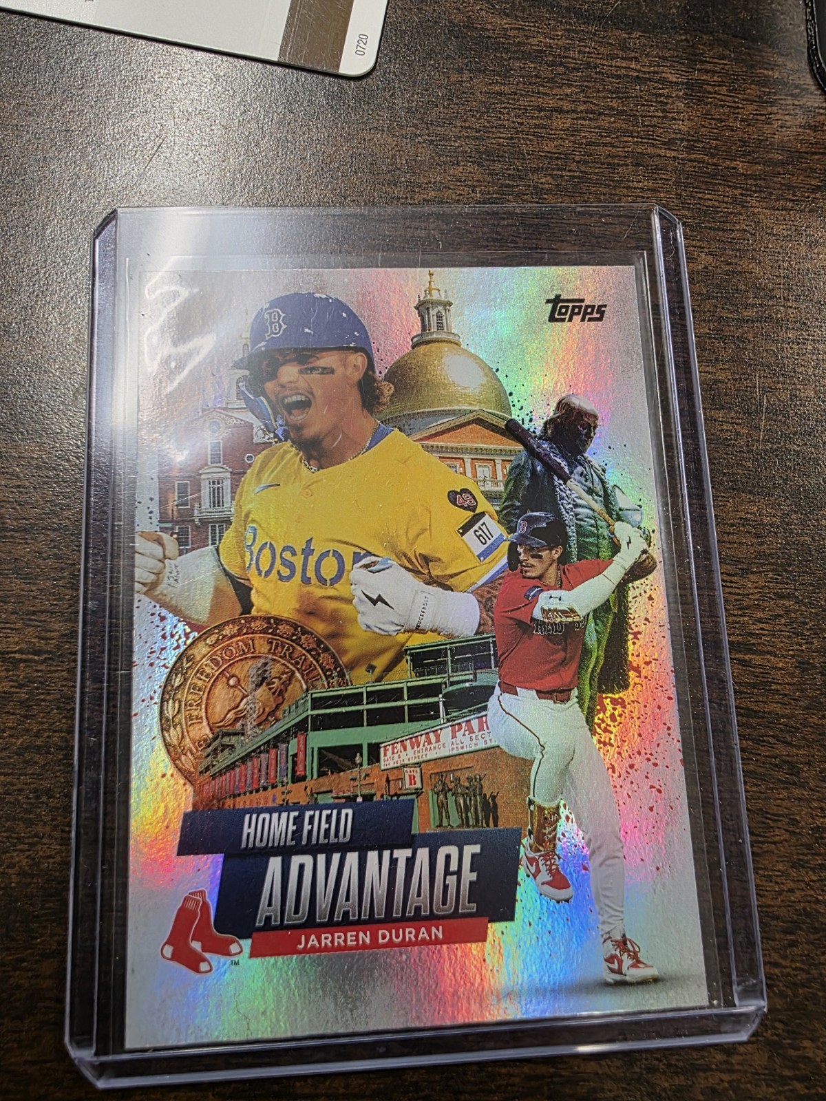 2025 Topps Chrome Home Field Advantage Jarren Duran #HA24
