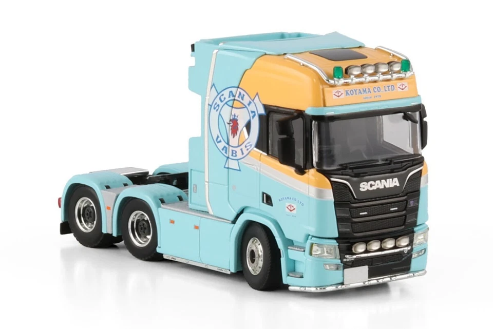 Модели грузовиков Scania R highline CR20H 6x4 «Koyama» WSI масштаб 1:50 - Изображение 2 из 4