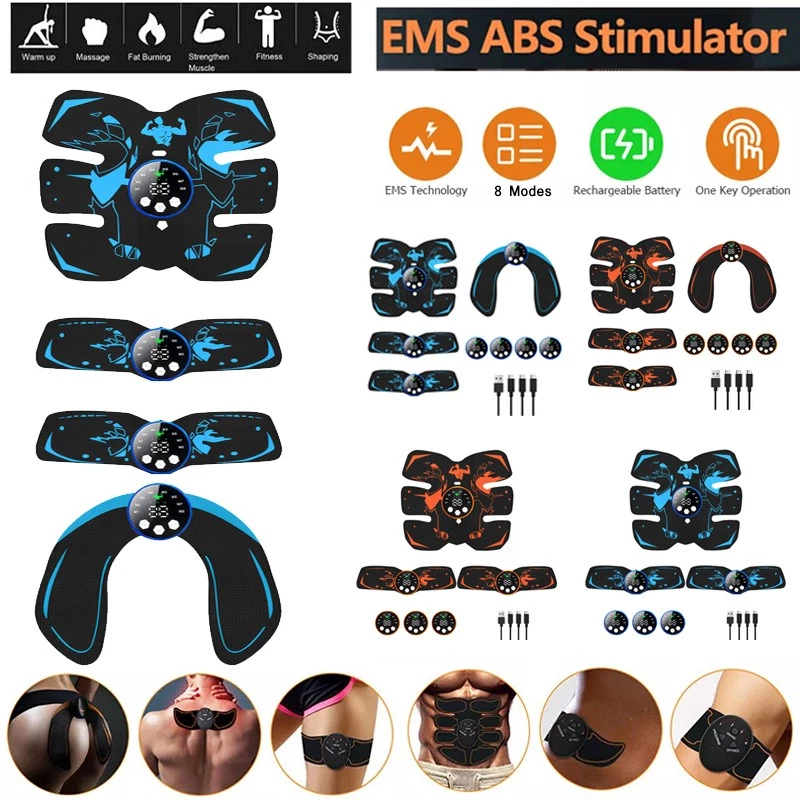 Ab Stimulator Muscle Toner Massager Trainer Abdominal Training Fitness Workout - image 3 of 4