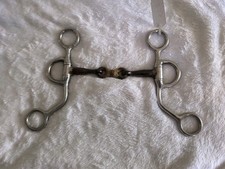 Używane żelazne krótkie trzpienie bit miedziane wkładki kość psa 5 w słodkim żelazku 