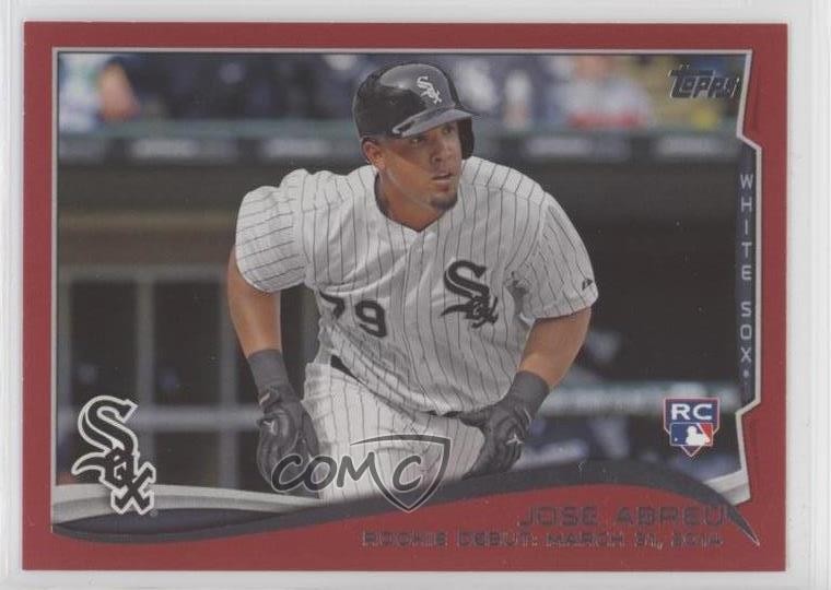 2014 Topps Update Rookie Debut Target Red Jose Abreu #US-325 Rookie RC 0b67