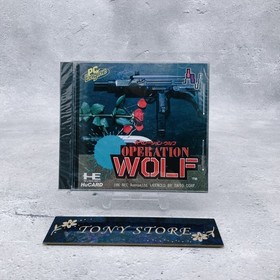 PC Engine PCE Operation Wolf  Hu Card  Japan Action Adventure Battle Retro Game