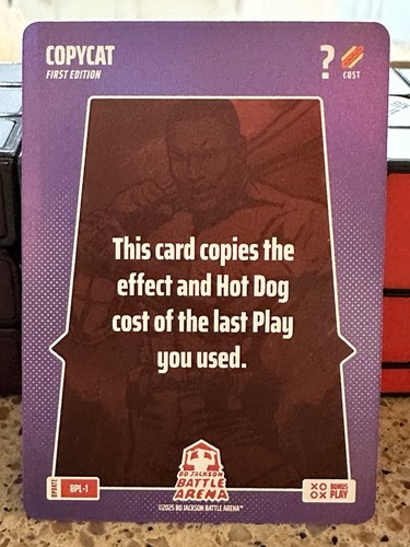 2025 Bo Jackson Battle Arena Update Bonus Play Foil - CopyCat #BPL-1 SSP