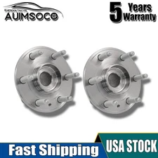 2Pcs Front Rear Wheel Bearing Hubs Assembly For 2009-2017 Chevy Traverse 513277