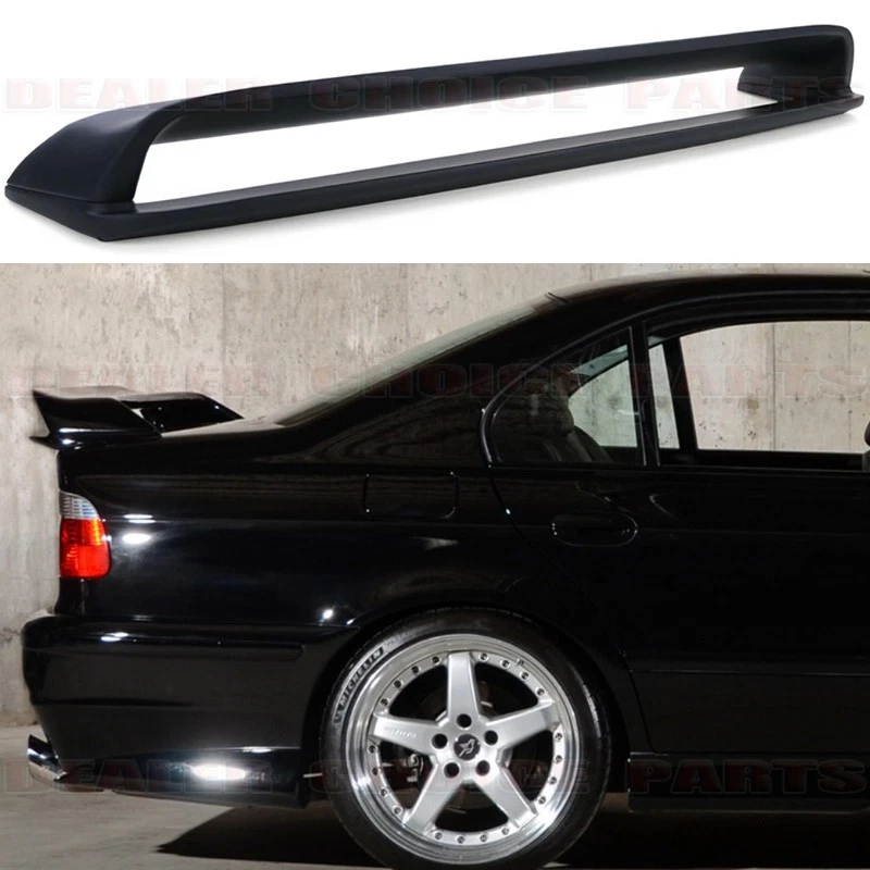 UNPAINTED Rear Trunk Spoiler Wing for 1997-2003 BMW E39 525i 528i 530 540i M5 - Imagem 3 de 4
