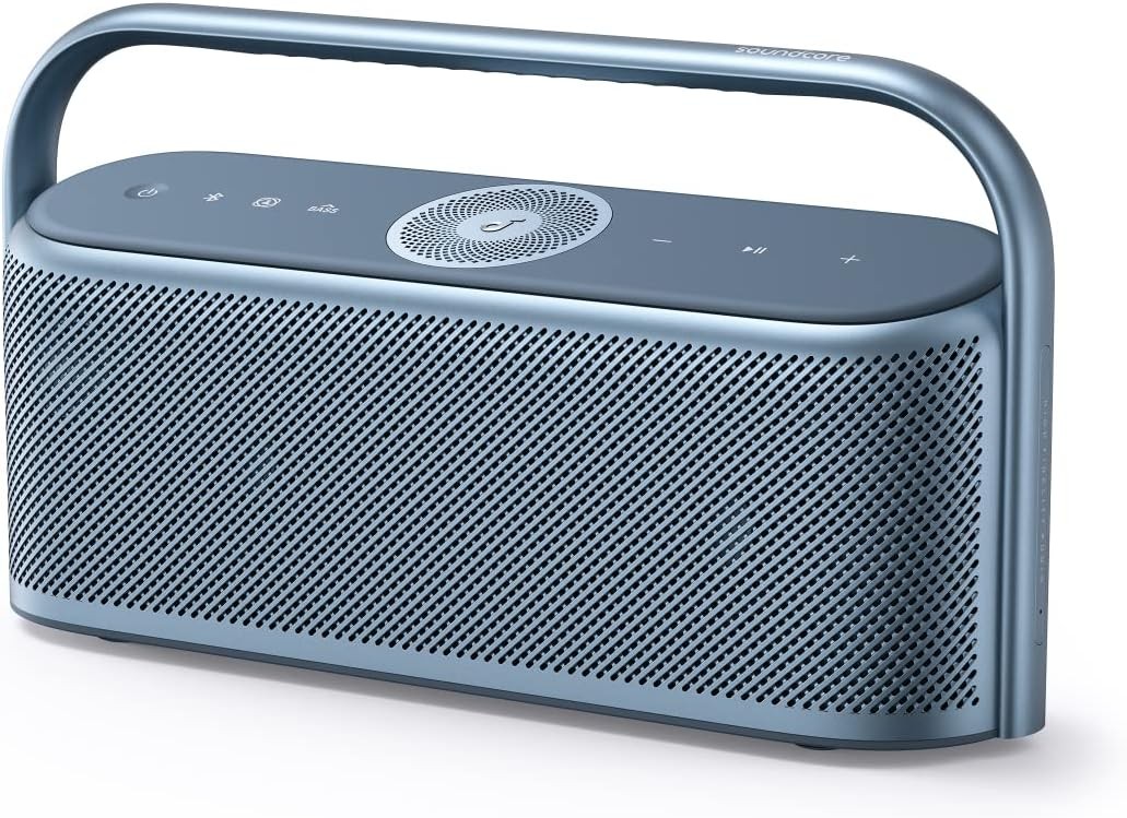 Soundcore Motion X600 Portable Bluetooth Speaker with Spatial Audio - Lunar Blue