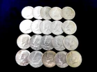 $10 Face Roll of 20 40% Silver Kennedy Half Dollars