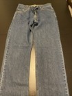 Levis 505 Jeans Mens 30x30 Blue Denim Straight Leg Medium Wash Classic Style — photo 6